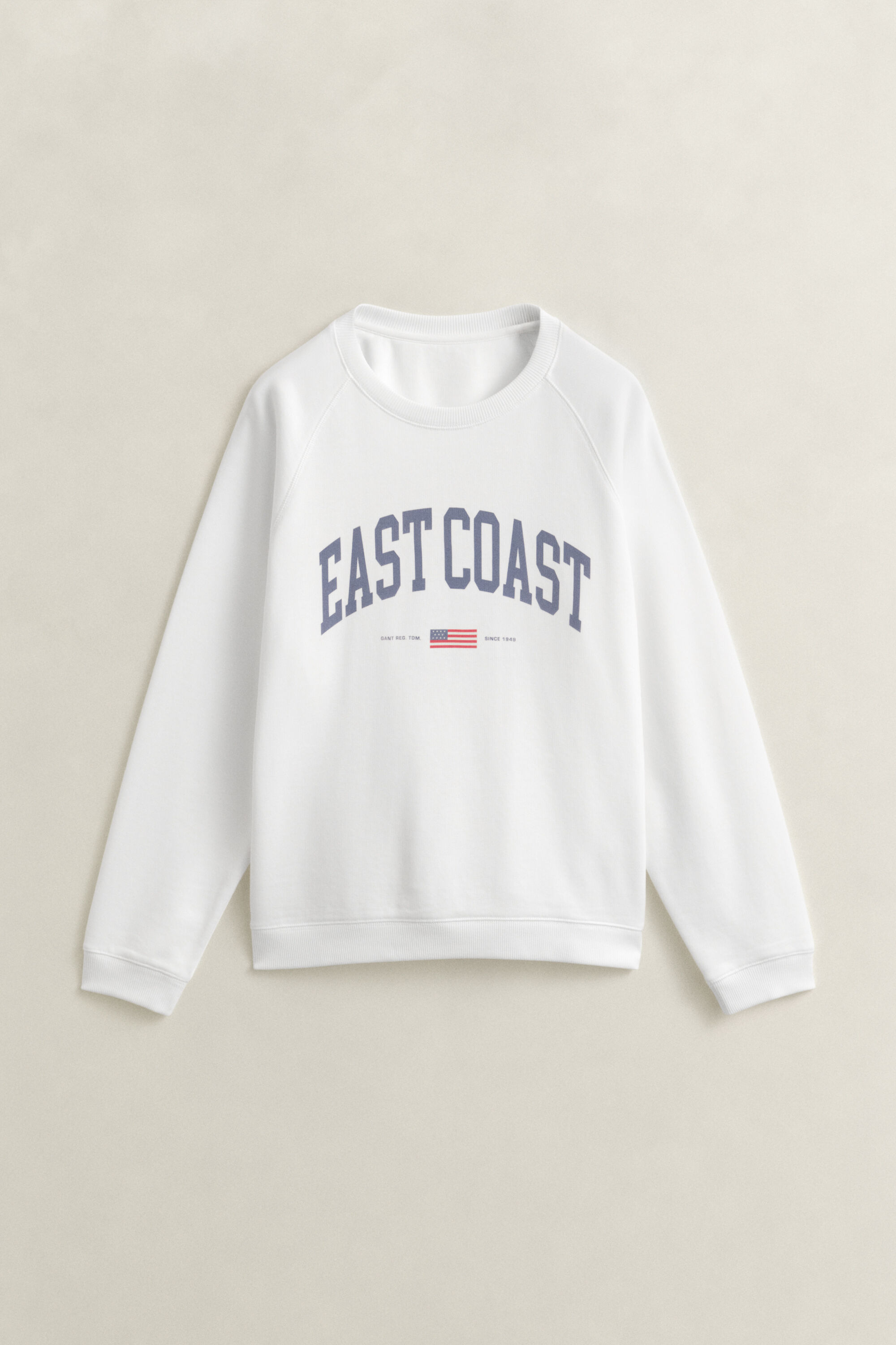 Sweatshirt met ronde hals en grafische print