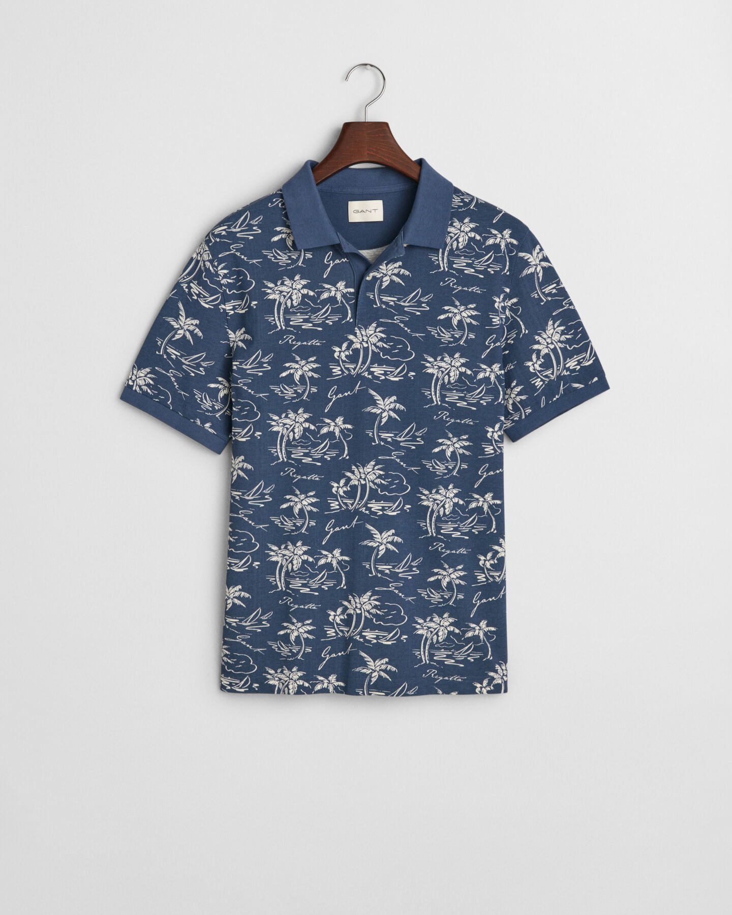 GANT Island Print poloshirt