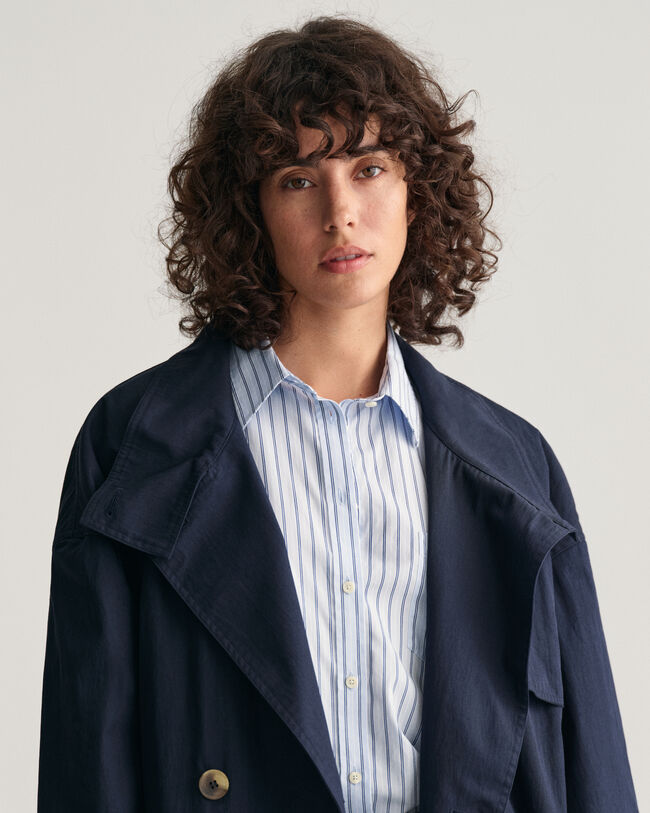 Middellange trenchcoat