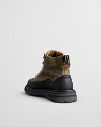 Hillprep halfhoge suède laarzen