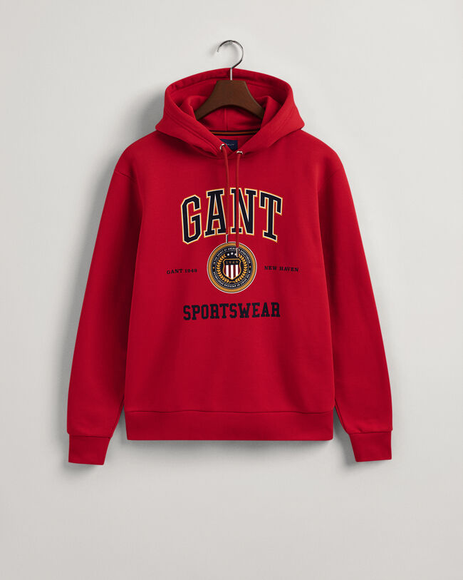 Crest Shield hoodie van sweatstof
