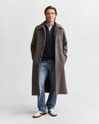 Shield sweatshirt met korte rits