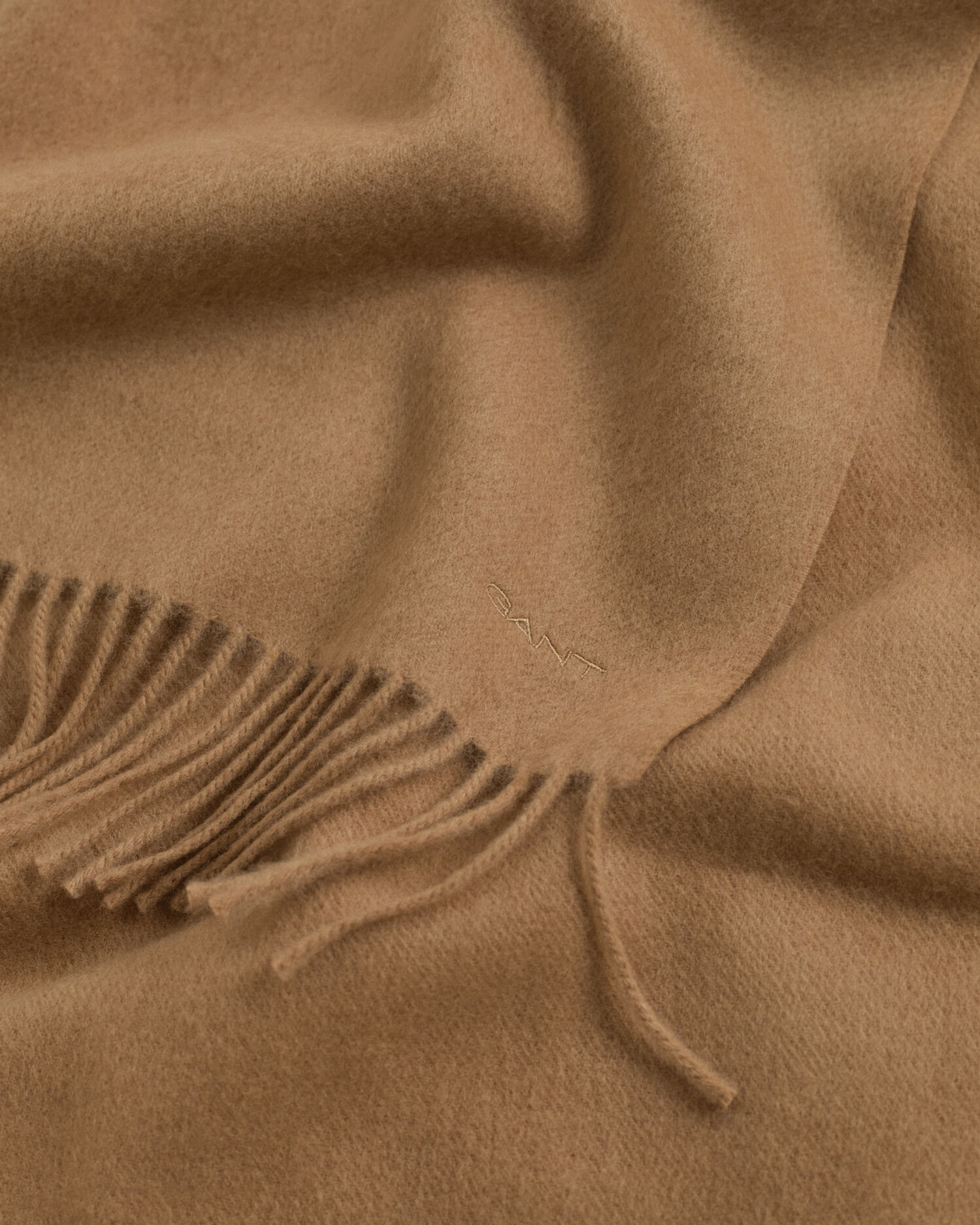 Geweven wollen sjaal