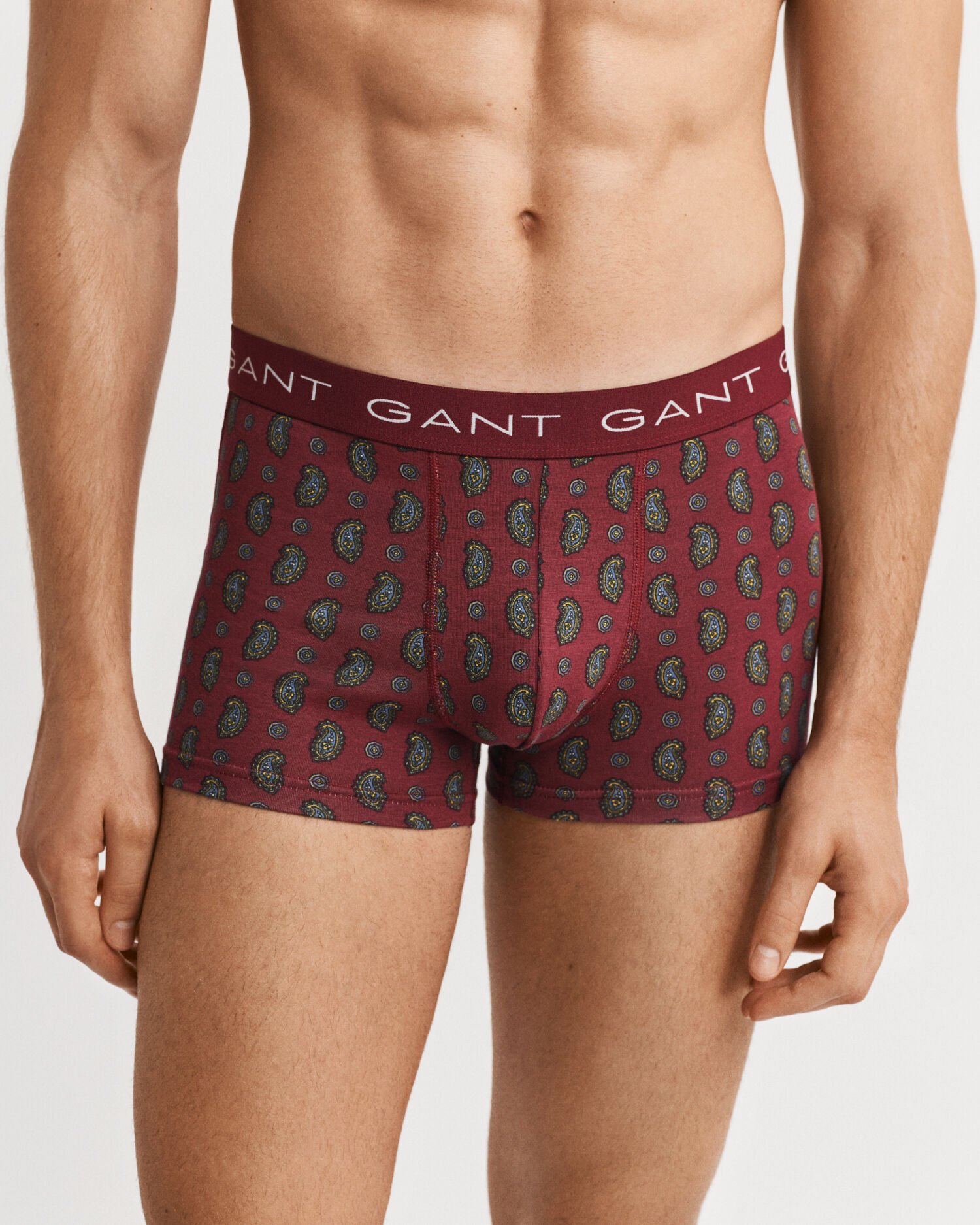 Cadeauset van drie boxershorts met paisleyprint