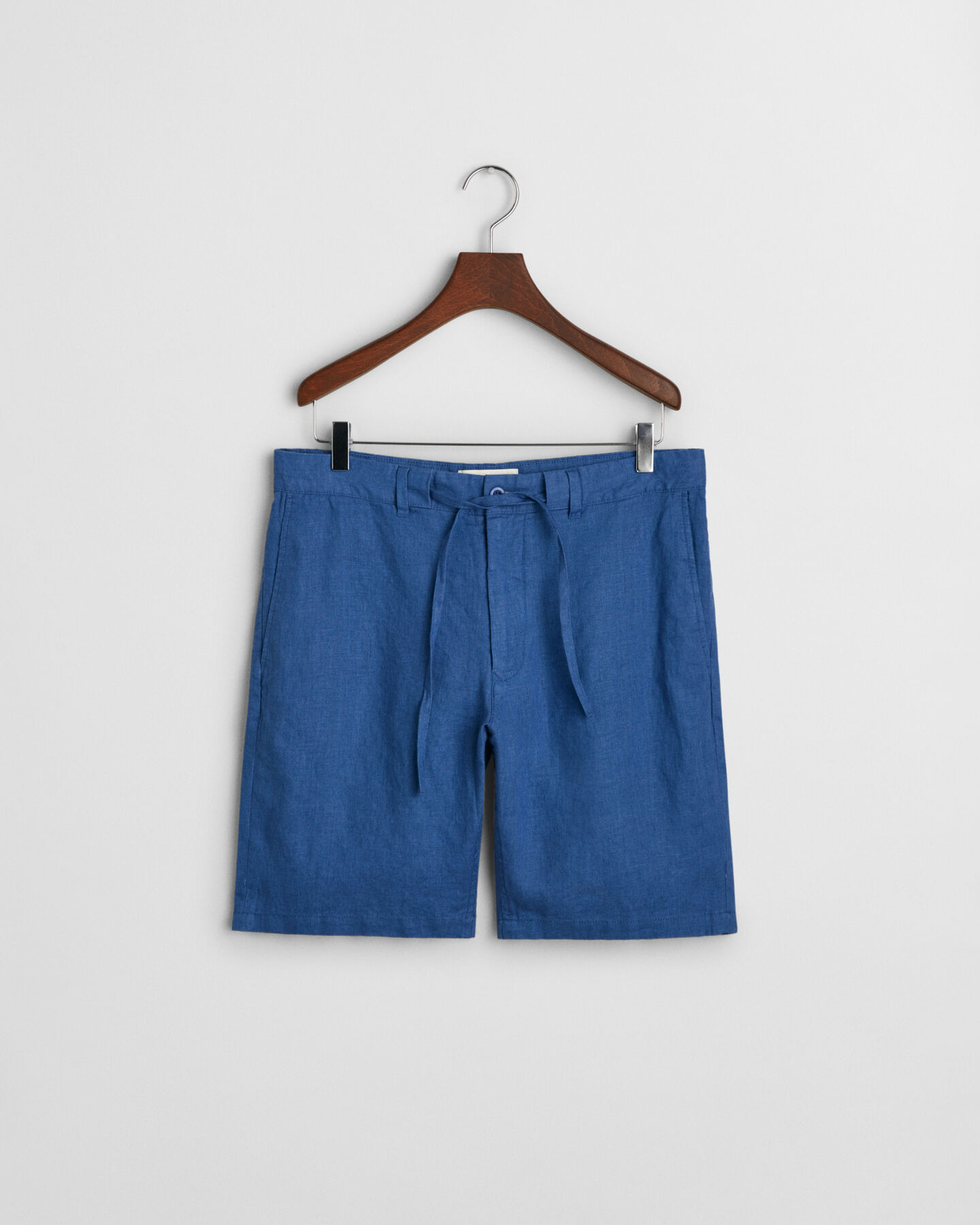 Relaxed Fit linnen short met trekkoordje