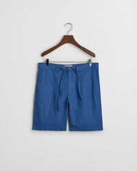 Relaxed Fit linnen short met trekkoordje