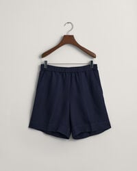 Relaxed Fit Pull-On short van linnenmix