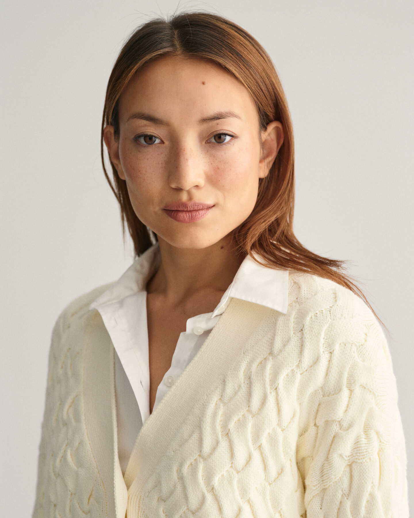 Katoenen Textured vest