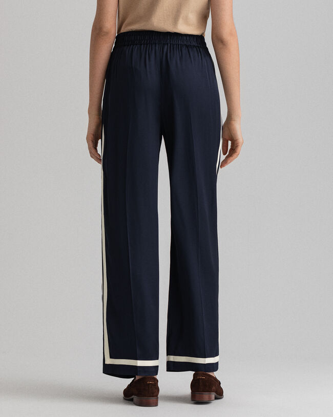 Pull-On satijnen broek