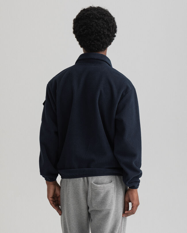 Retro Shield fleecetrui