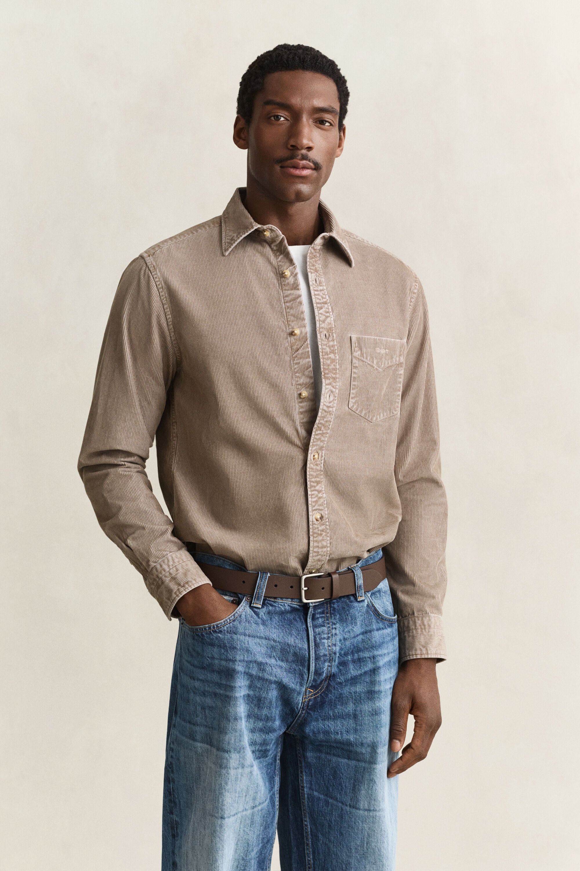 Corduroy overhemd