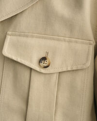 Relaxed Fit kostuumjasje van katoen en linnen