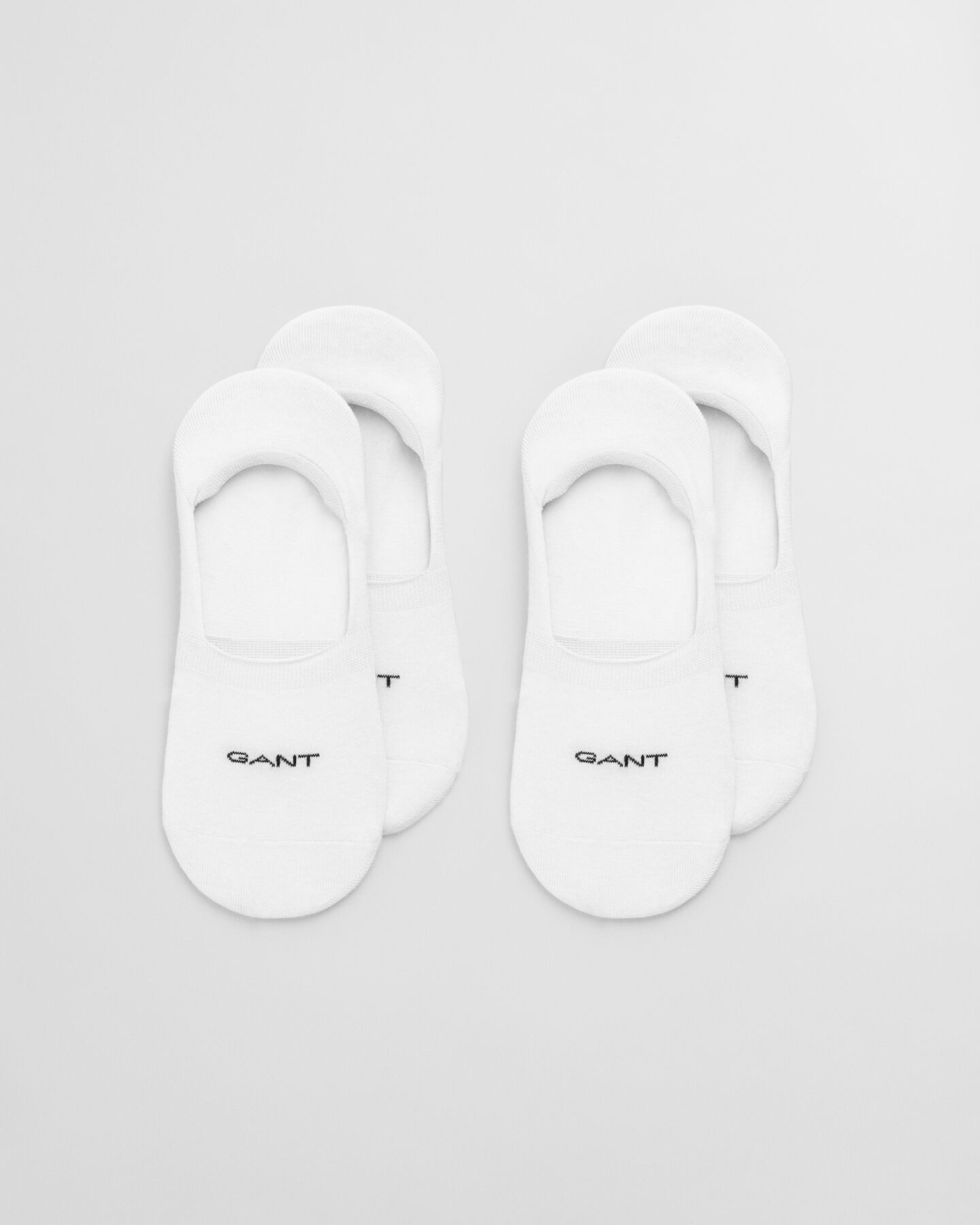 Set van twee paar onzichtbare sokken