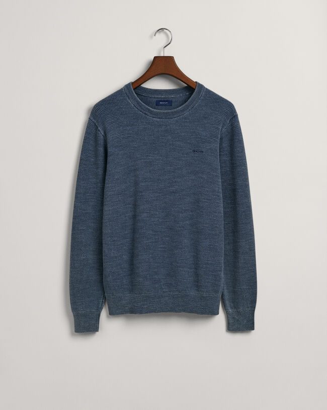 Sunfaded sweater met ronde hals