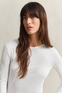 Katoenen T-shirt met lange mouwen