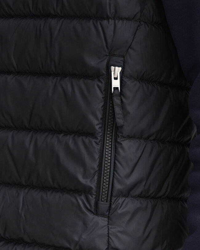 Lichte donsbodywarmer