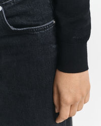 Trui met V-hals van extra zachte merinoswol