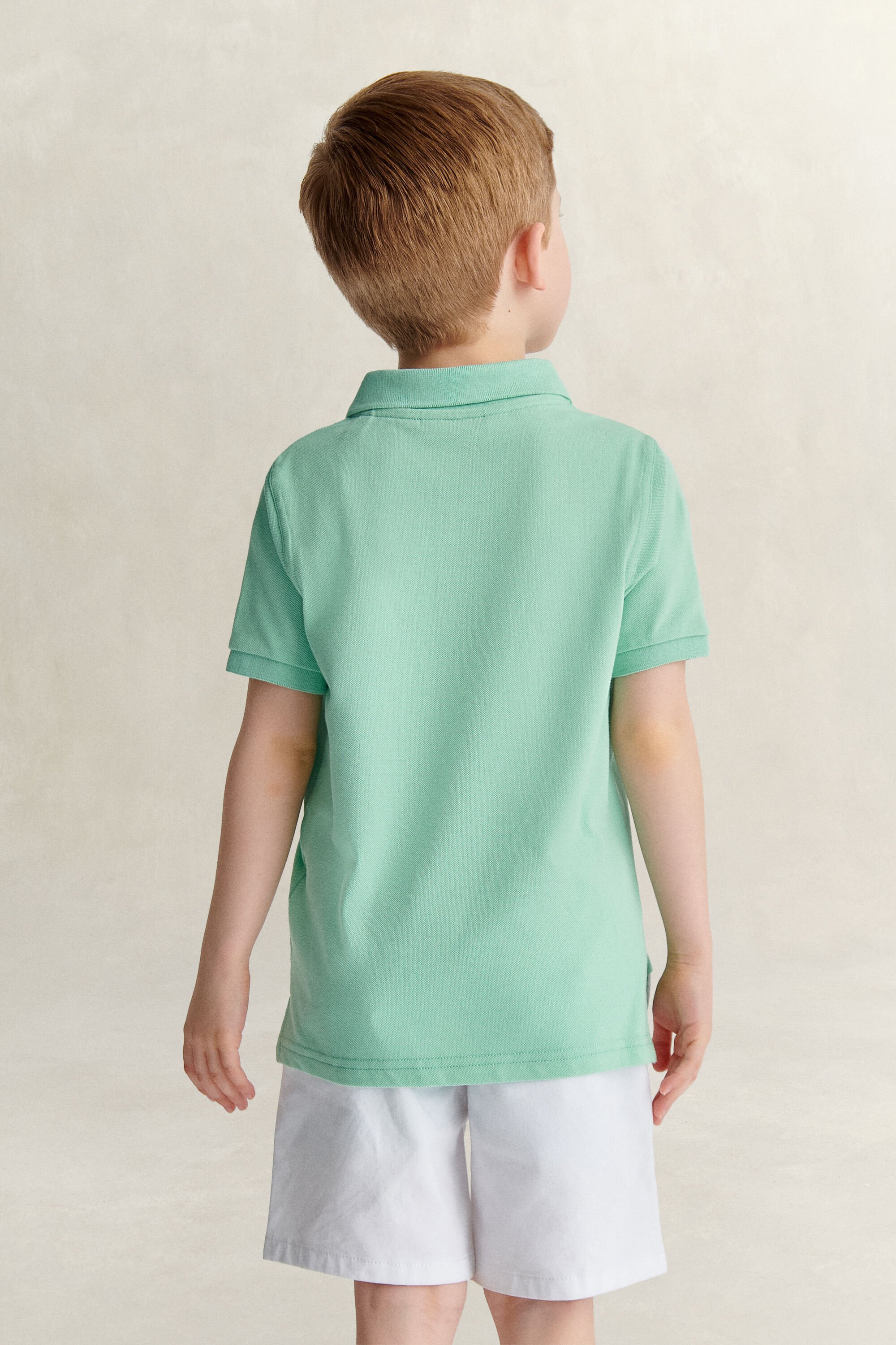 Kids Shield piqué poloshirt
