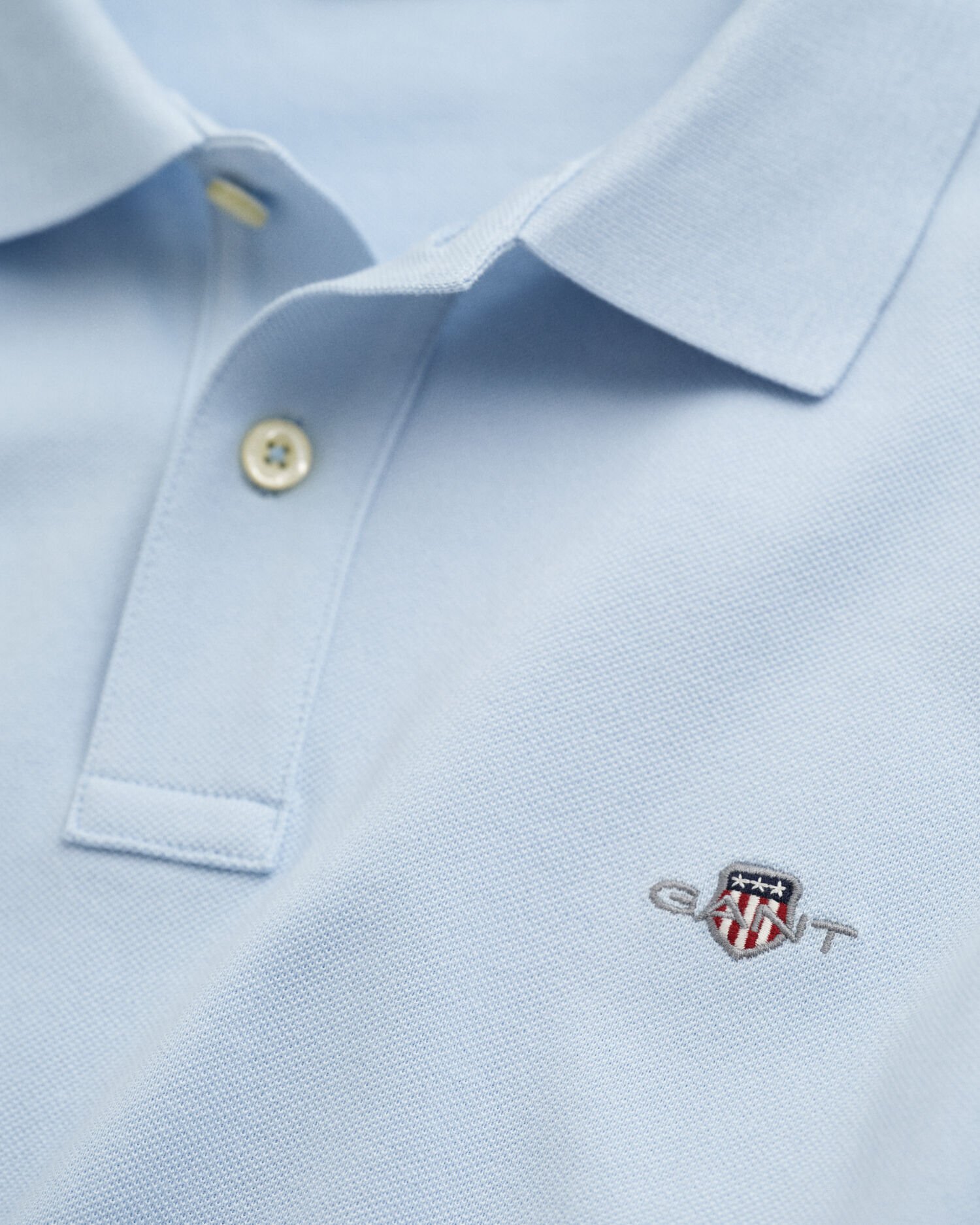 Regular Fit Shield piqué poloshirt