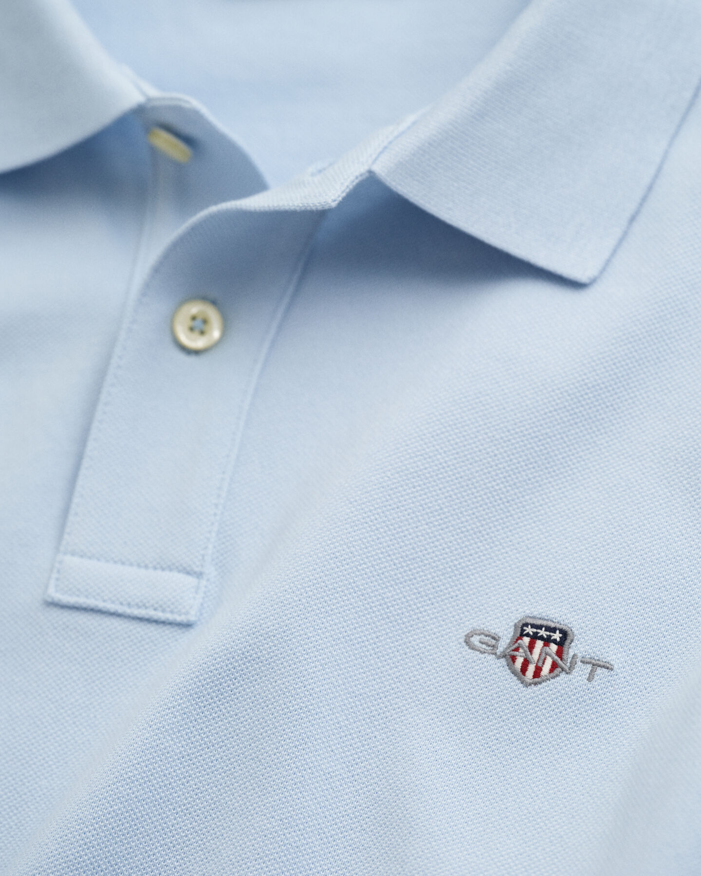 Regular Fit Shield piqué poloshirt