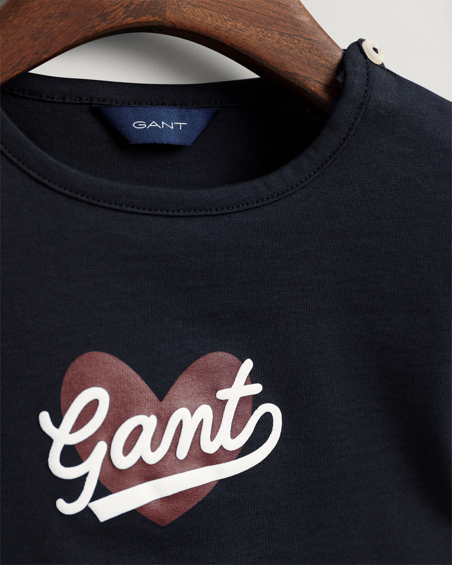 Girls Script T-Shirt met hart