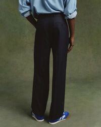 Relaxed Fit kostuumbroek met krijtstreep