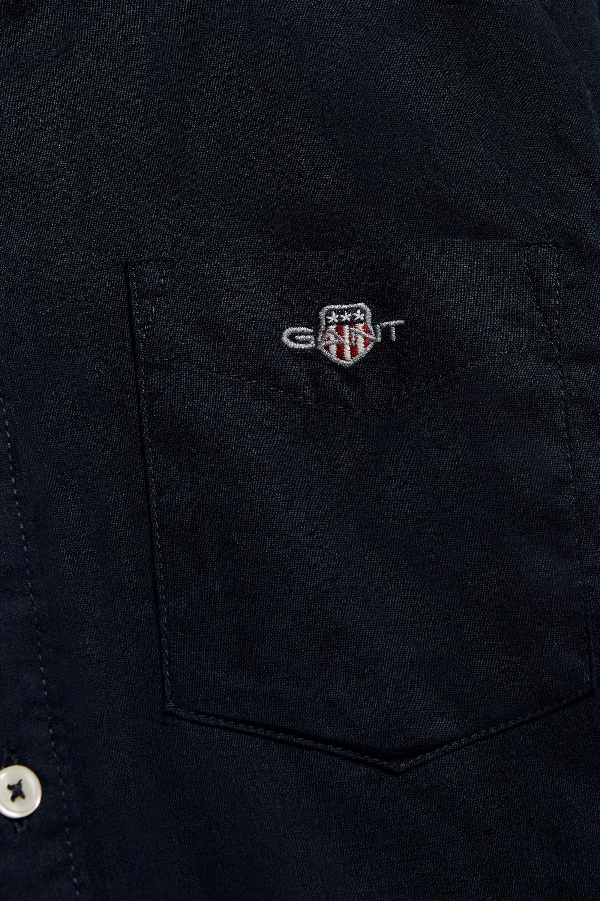 Teen Boys overoverhemd van linnenmix