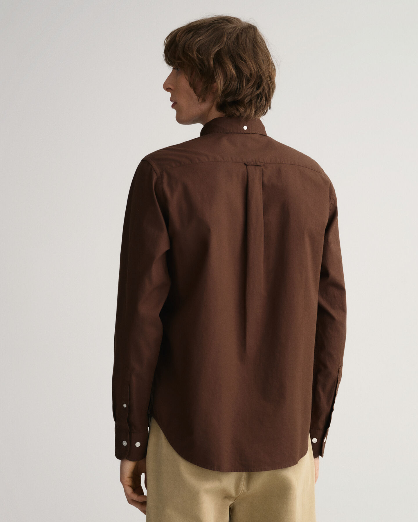 Regular Fit overhemd van keperstof