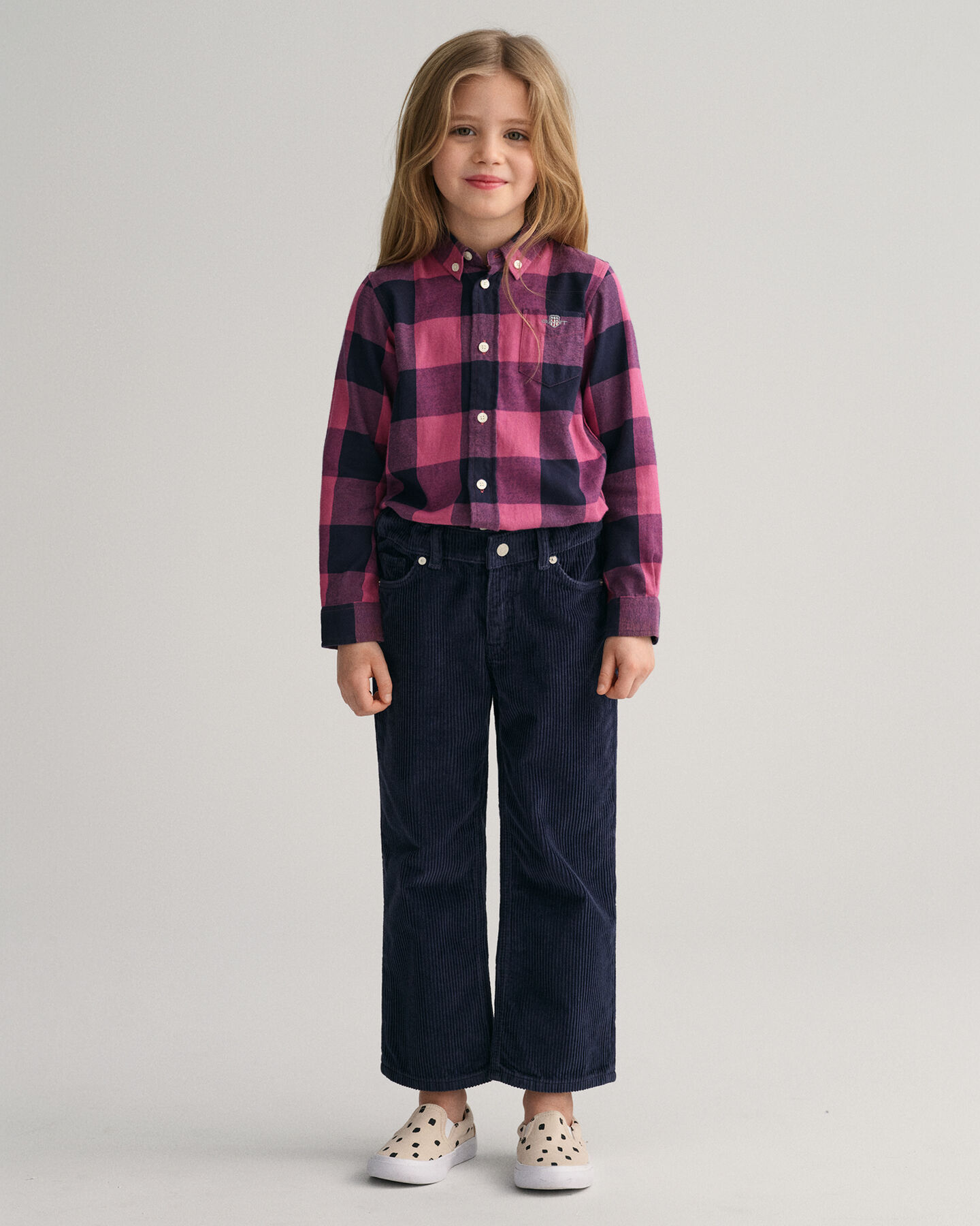 Kids Relaxed Fit corduroy broek