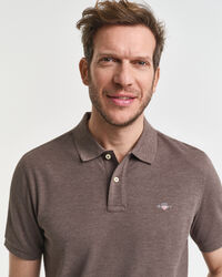 Regular Fit Shield piqué poloshirt