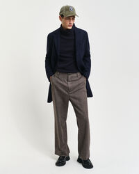 Klassieke wollen jas