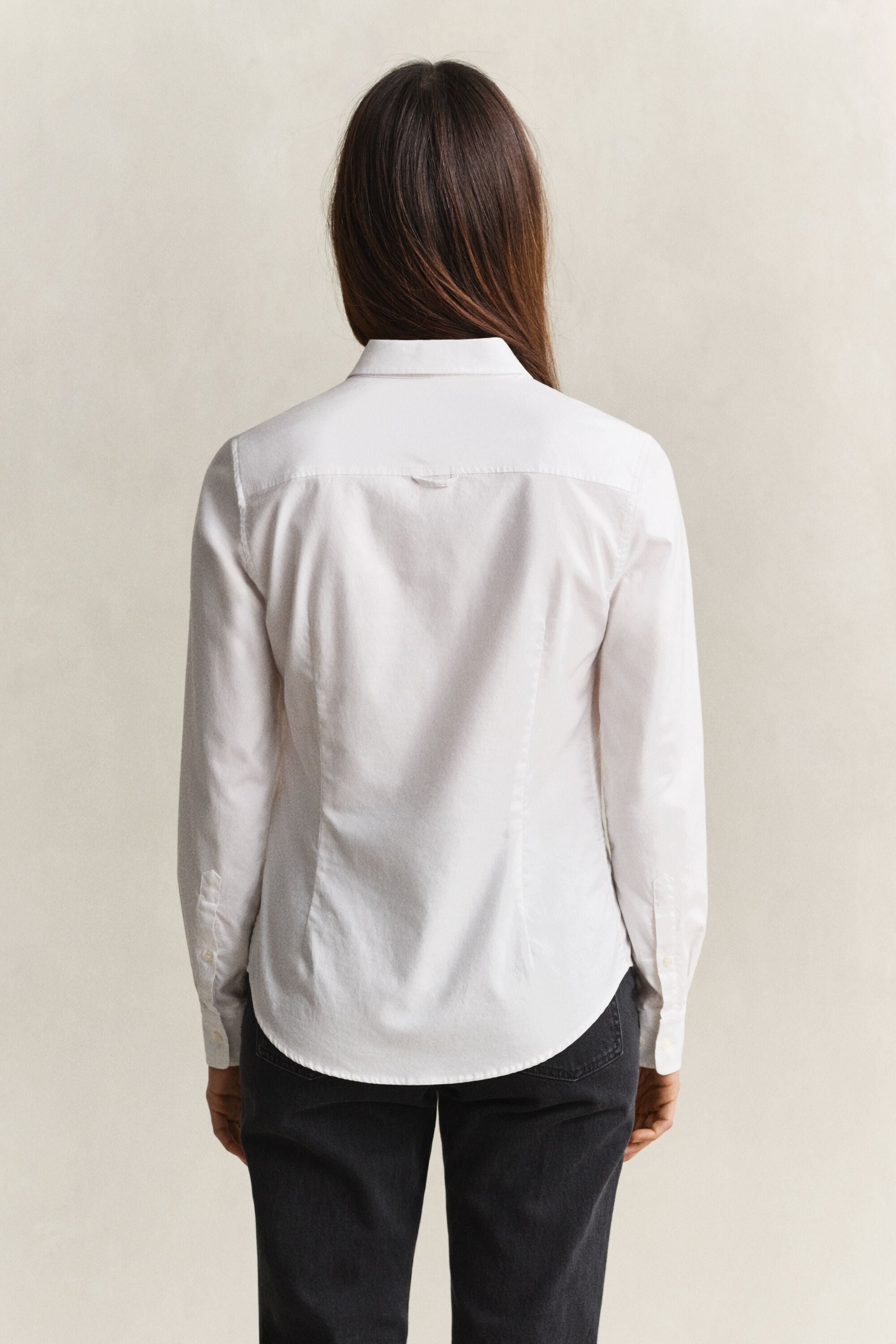 Classic Slim Oxford-overhemd met stretch