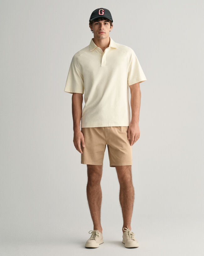 Heavy Rugger met korte raglanmouwen