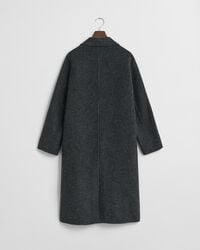 Handgestikte Car Coat met ruiten