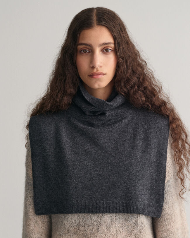 Loungewear borststuk met col