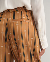 Relaxed Fit Monogram gestreepte broek