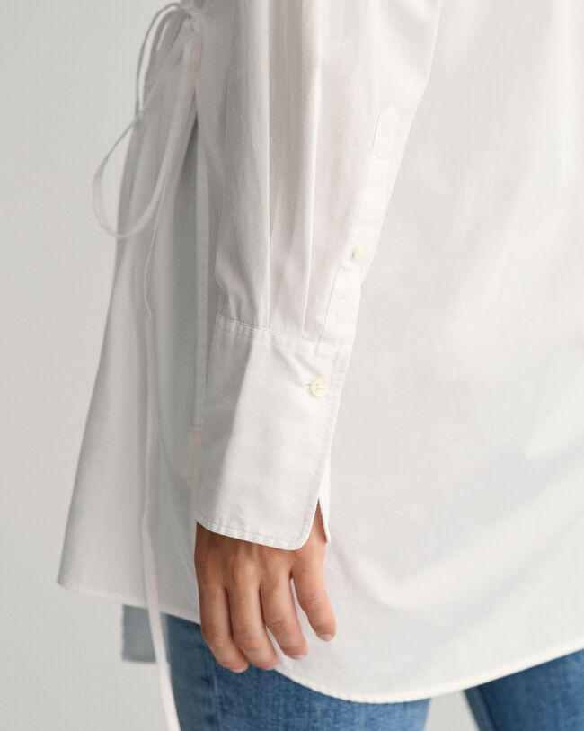 Oversized wikkelblouse
