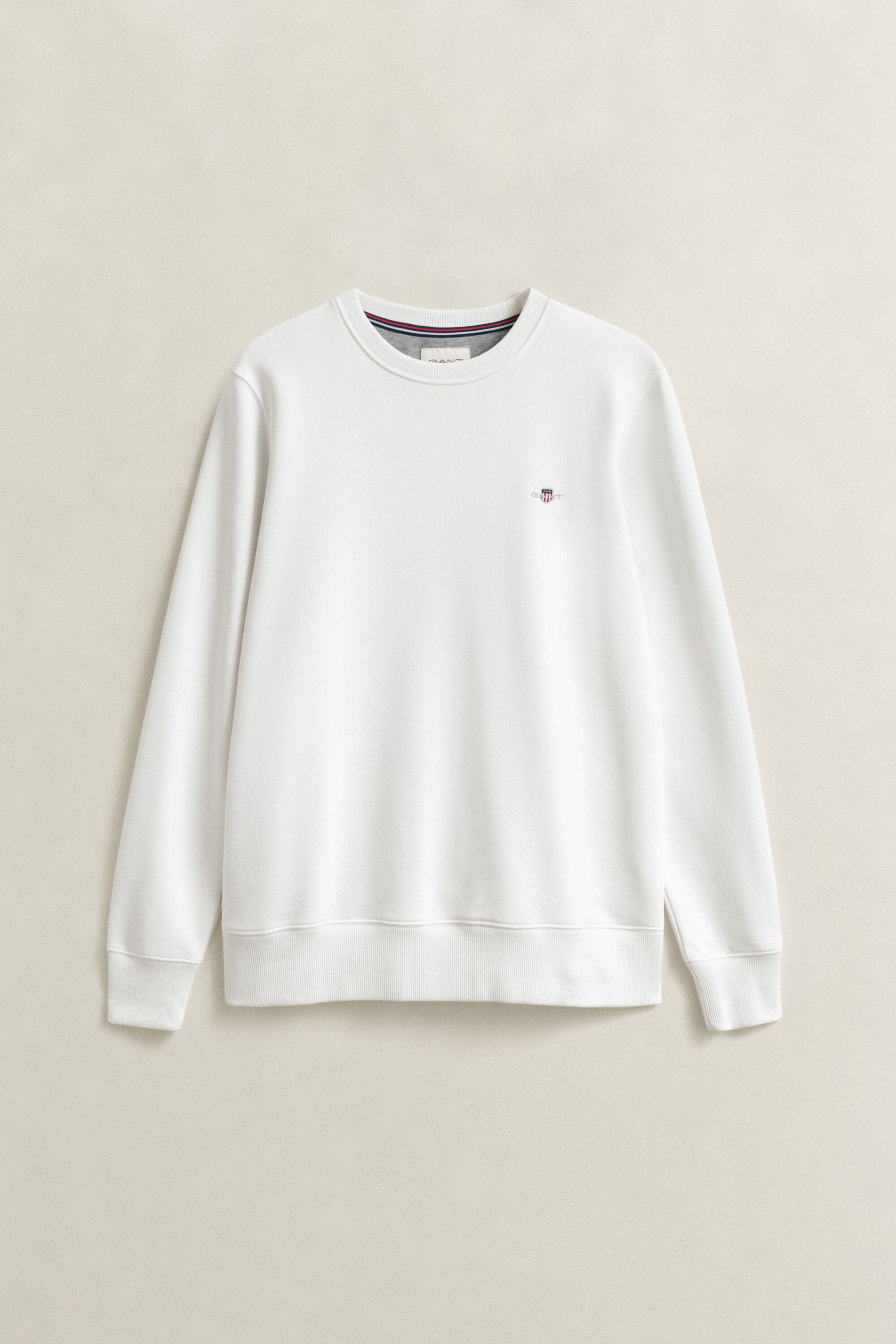 Shield sweatshirt met ronde hals