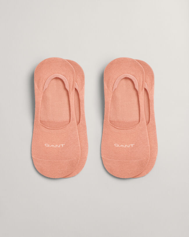 Set van twee paar onzichtbare sokken