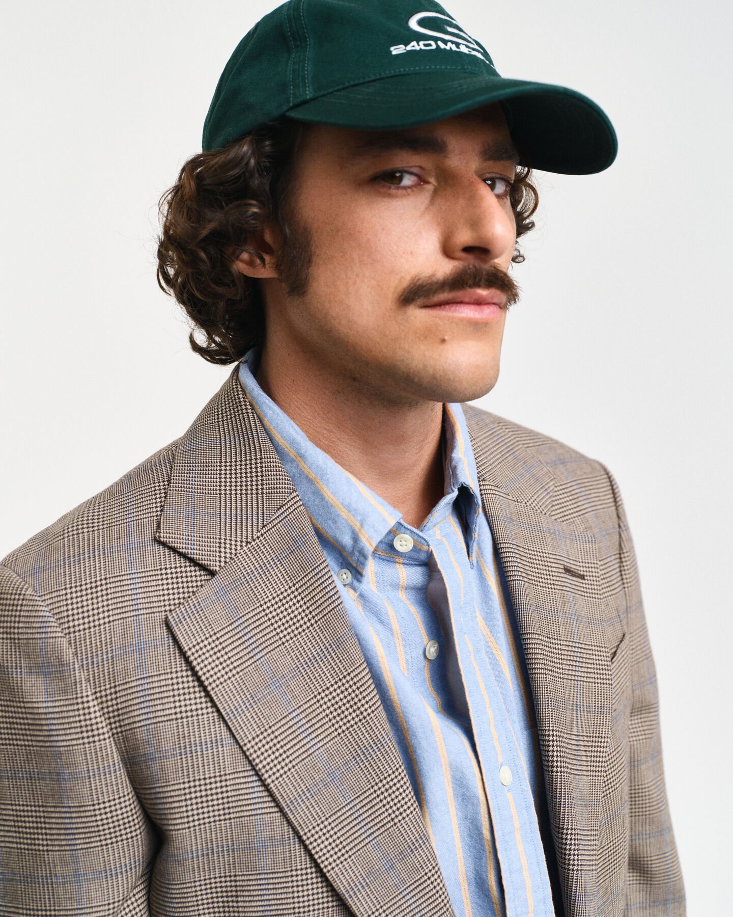 Relaxed Fit blazer met Glen-ruitmotief