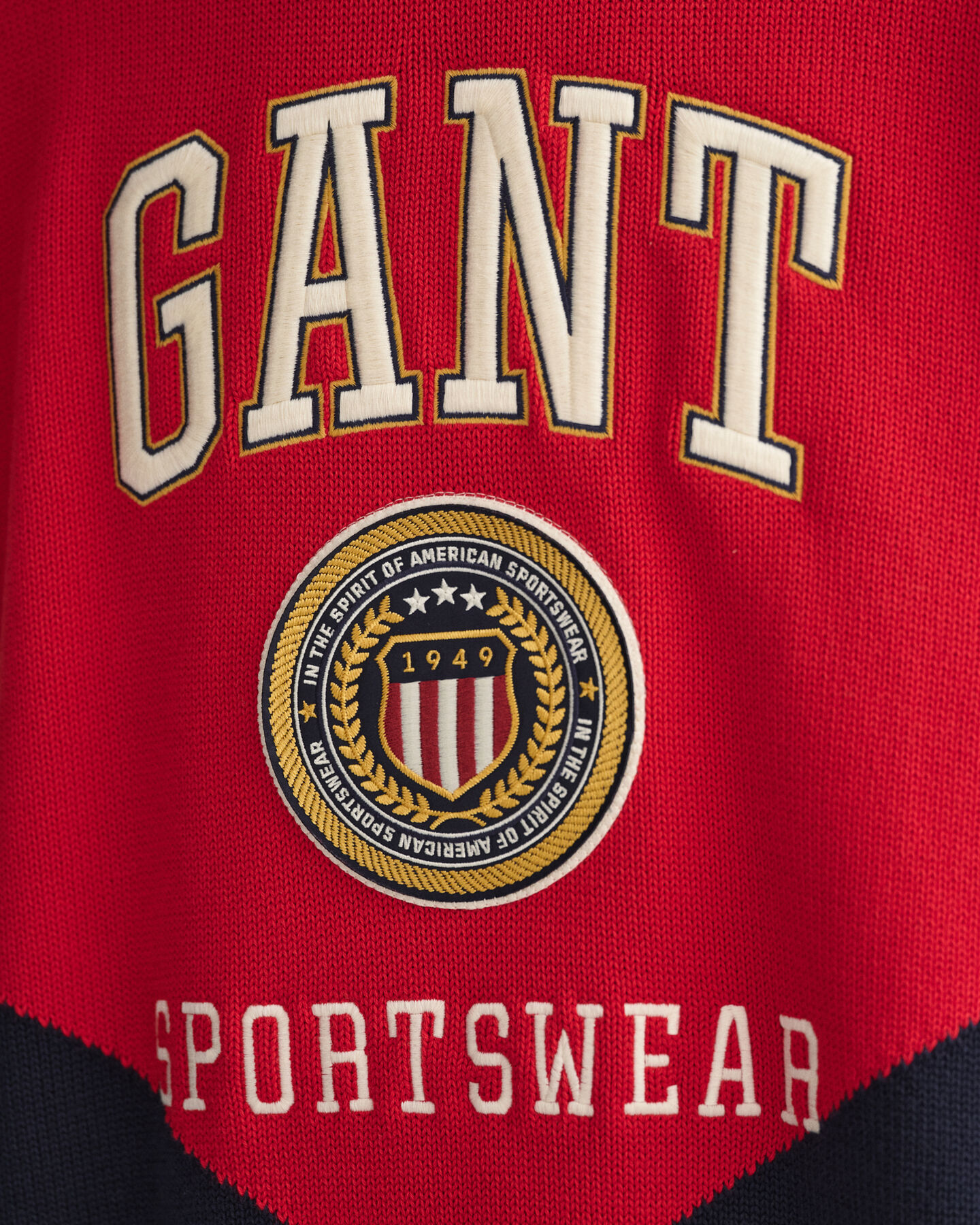 Crest Shield trui met ronde hals