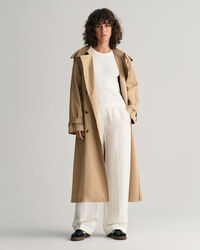 Relaxed Fit Pull-On broek van linnenmix