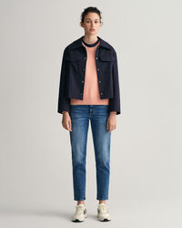 Katoenen Icon G sweater met ronde hals