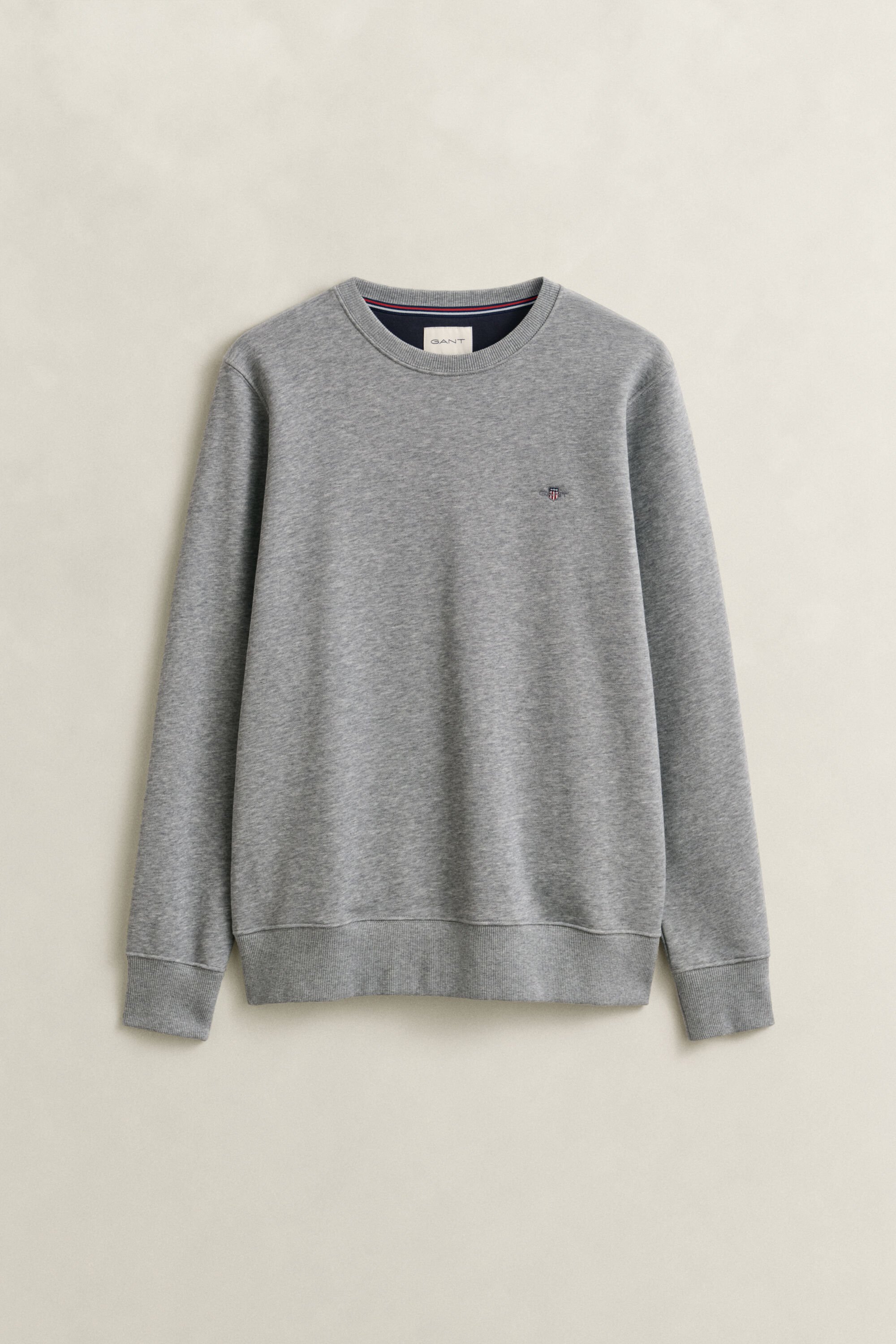 Shield sweatshirt met ronde hals