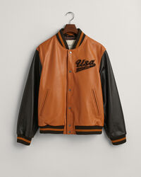 Leren GANT Varsity Jacket