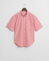 Relaxed Fit Heritage poplin overhemd met korte mouwen