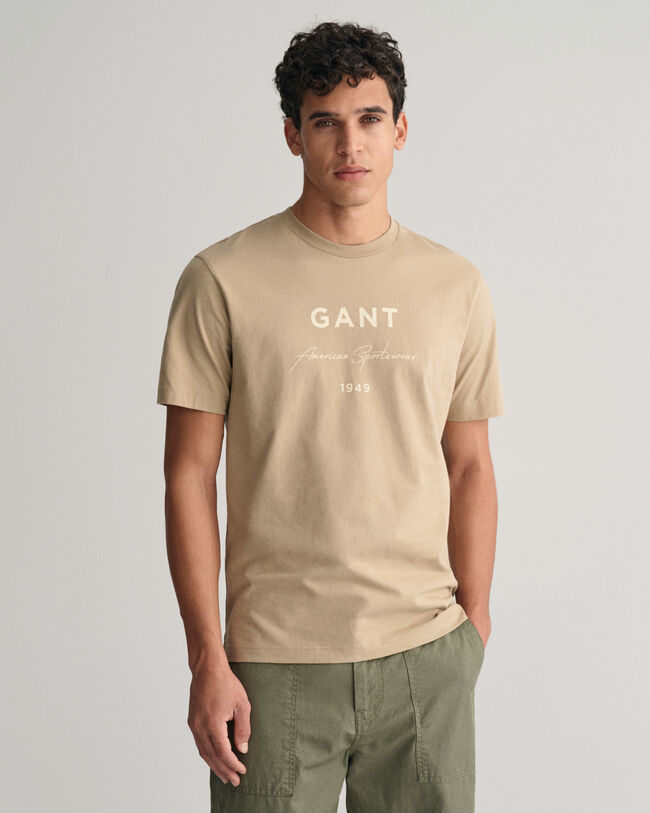 GANT Script Graphic Printed T-shirt