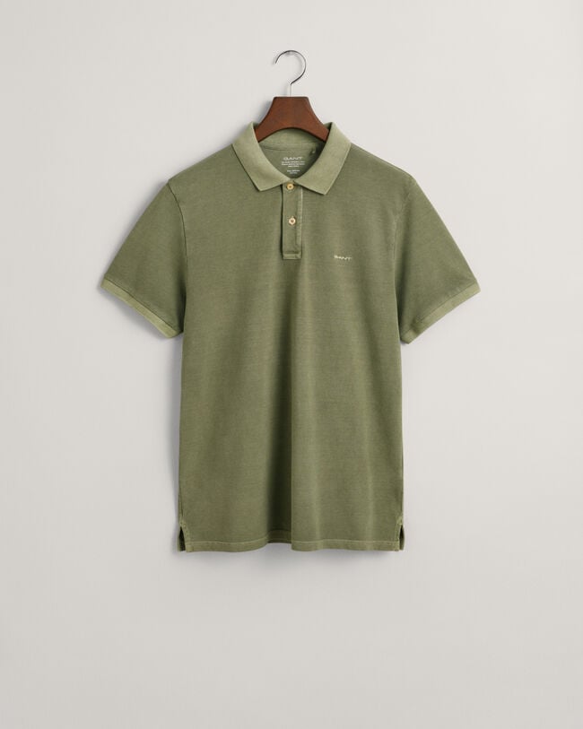 Sunfaded piqu&eacute; poloshirt