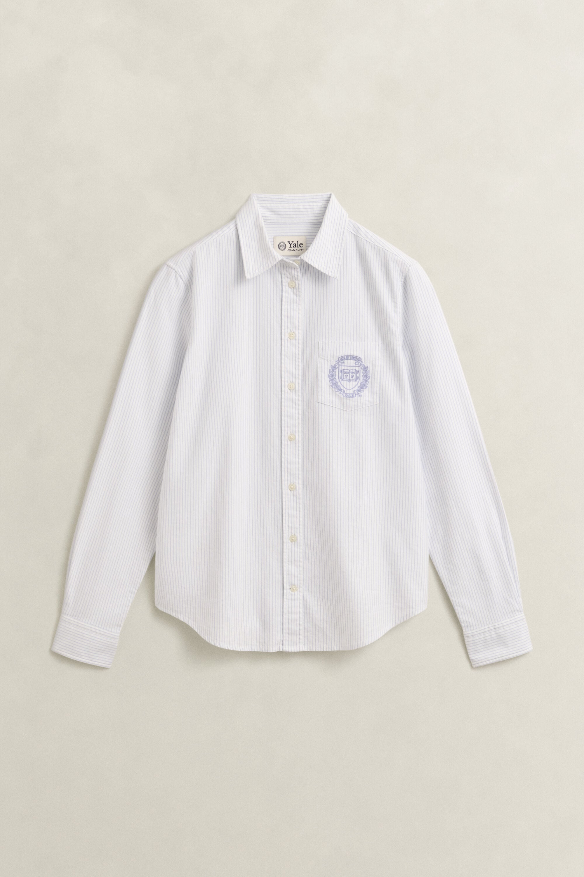 Gant x Yale gestreept Oxford-overhemd