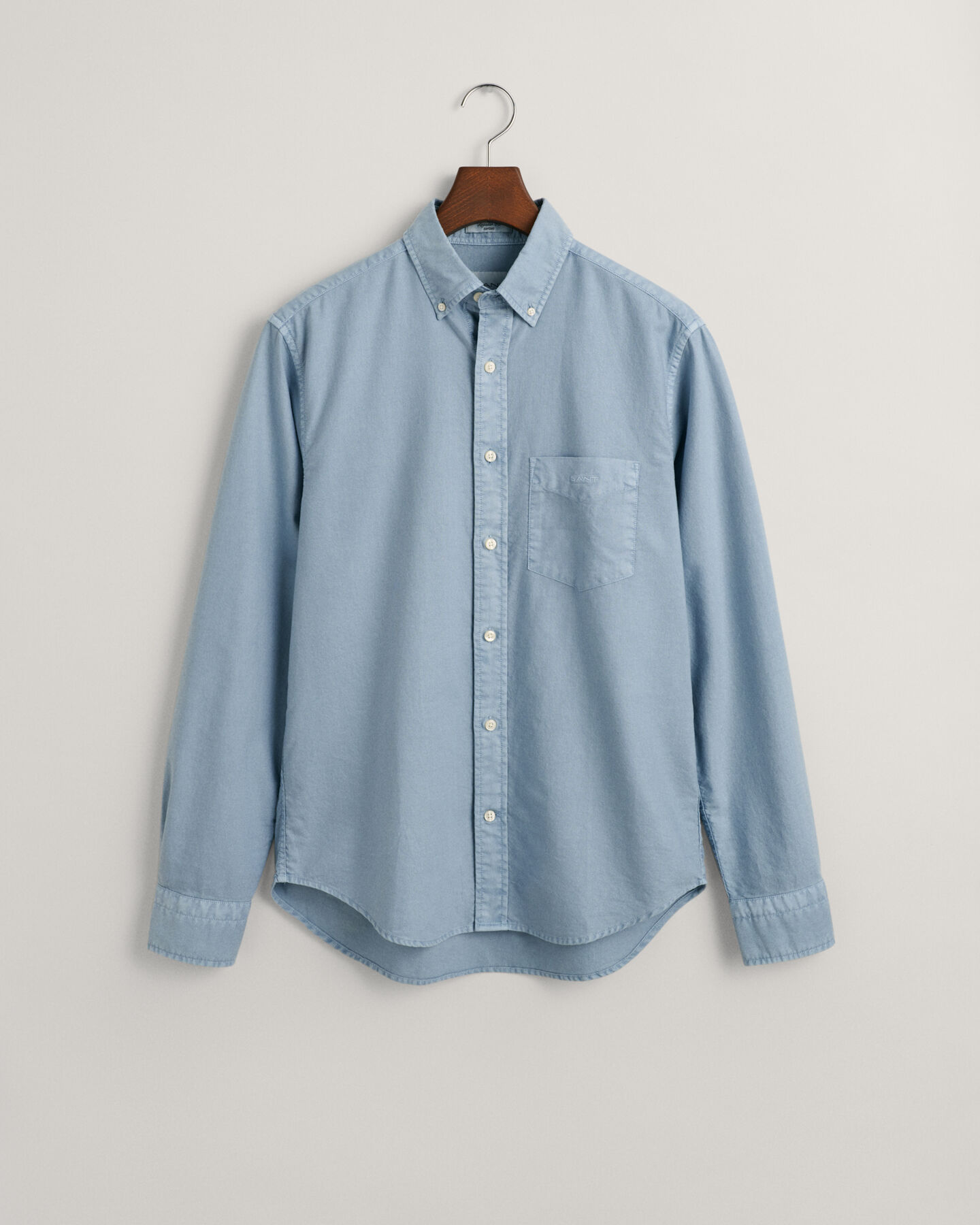 Regular Fit Sunfaded Archive Oxford-overhemd